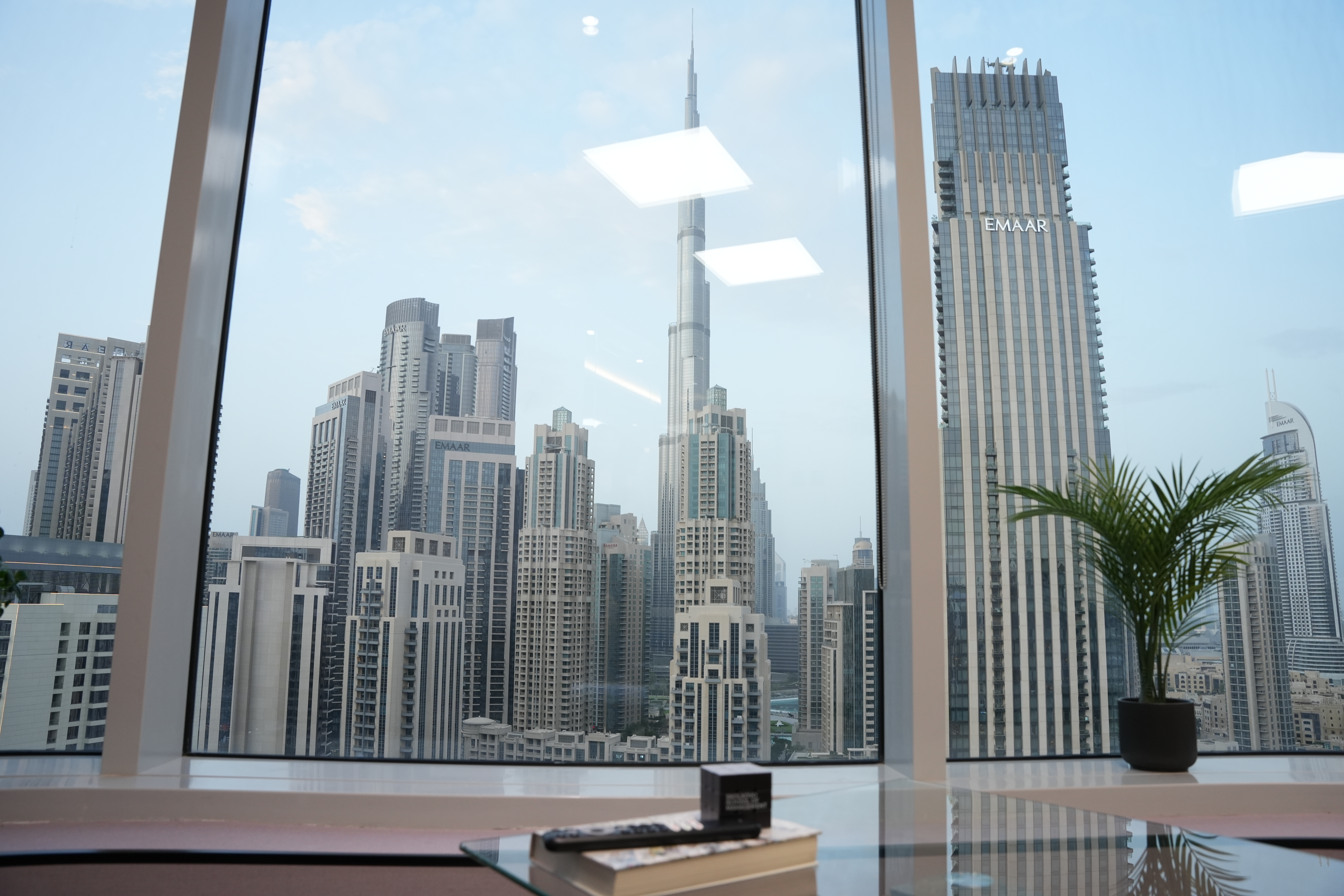Burj Khalifa view from 20th floor